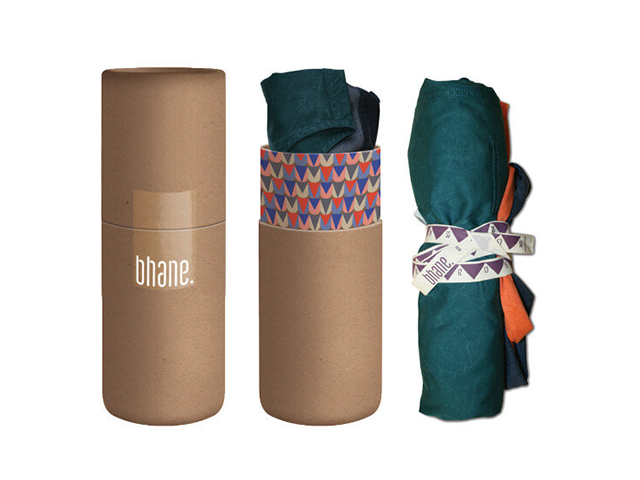 Anpassade naturliga bruna Kraft-kartongr&ouml;r f&ouml;r T-shirt